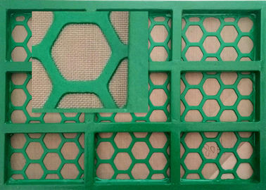 Porcellana Schermi dell'agitatore di MI Swaco della struttura d'acciaio per colore verde di controllo 585X1165mm di Soild fornitore