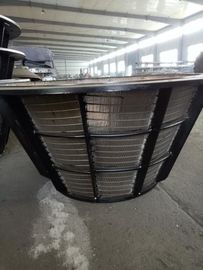 Porcellana Cesto metallico centrifugo del cuneo del setaccio dell'acciaio inossidabile per industria aggregato/di estrazione mineraria fornitore