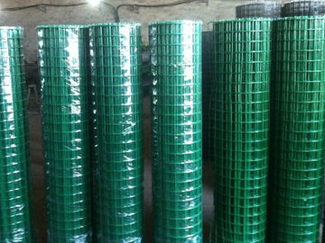 Porcellana Il PVC ha ricoperto i pannelli saldati della rete metallica per il recinto 1/2 &quot; X1/2» 12.7mm*12.7mmx 1.65mm fornitore