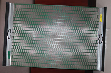 Giacimento di petrolio Brandt Hook Strip Flat Shale Shaker Screen Three Layers